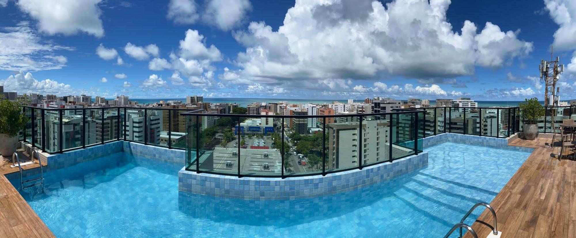 Novissimo, 500M Praia, Garagem, Vista - Luzes Do Arrebol Maceió Exterior foto